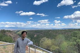 <p>Yu-Dai Tsai, UCI postdoctoral scholar in physics &#038; astronomy, has been awarded a Director&#8217;s Fellowship at Los Alamos National Laboratory where he will pursue research into elements of the &#8220;elusive universe.&#8221; LANL photo</p>
